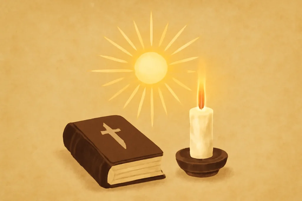 be light scripture