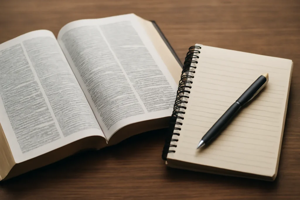 bible about study