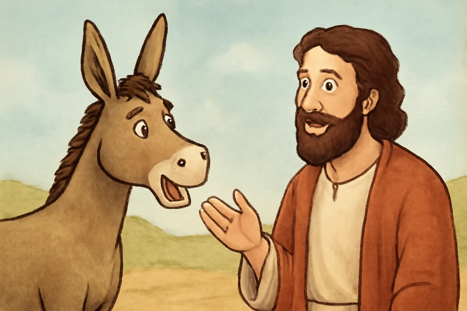 bible donkey talking