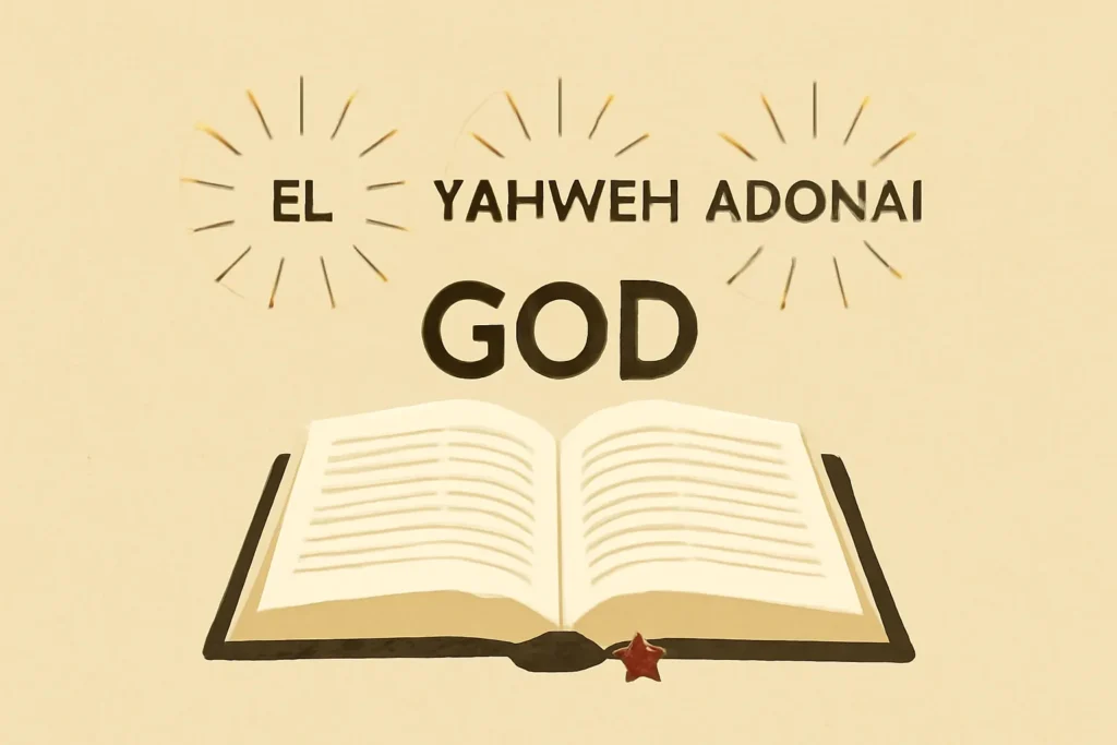 bible names for god and meaning