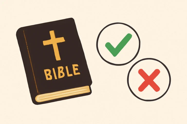 bible questions true or false