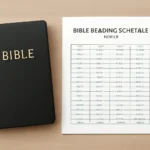 bible reading schedule 1 year