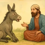 bible story talking donkey