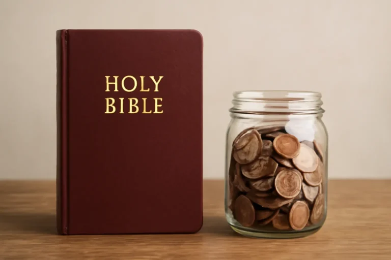 bible verse about saving money