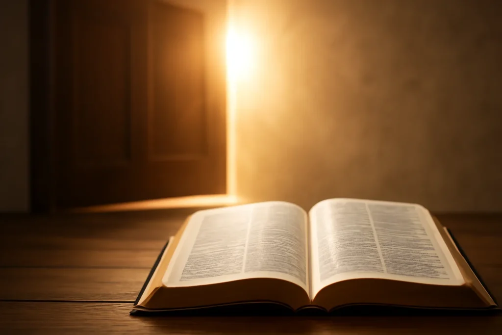 bible verse for breakthrough and open doors