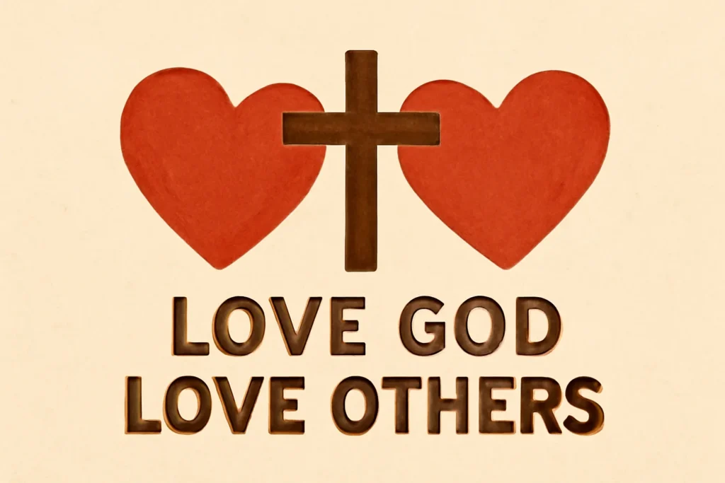 bible verse love god love others