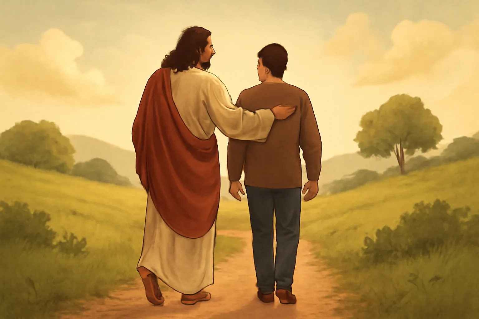 bible verses about walking with jesus