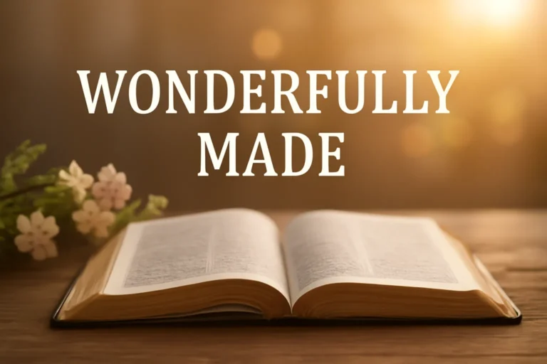 bible wonderfully made