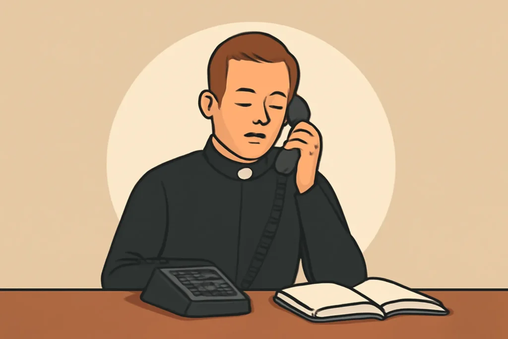 call a catholic priest 24 7