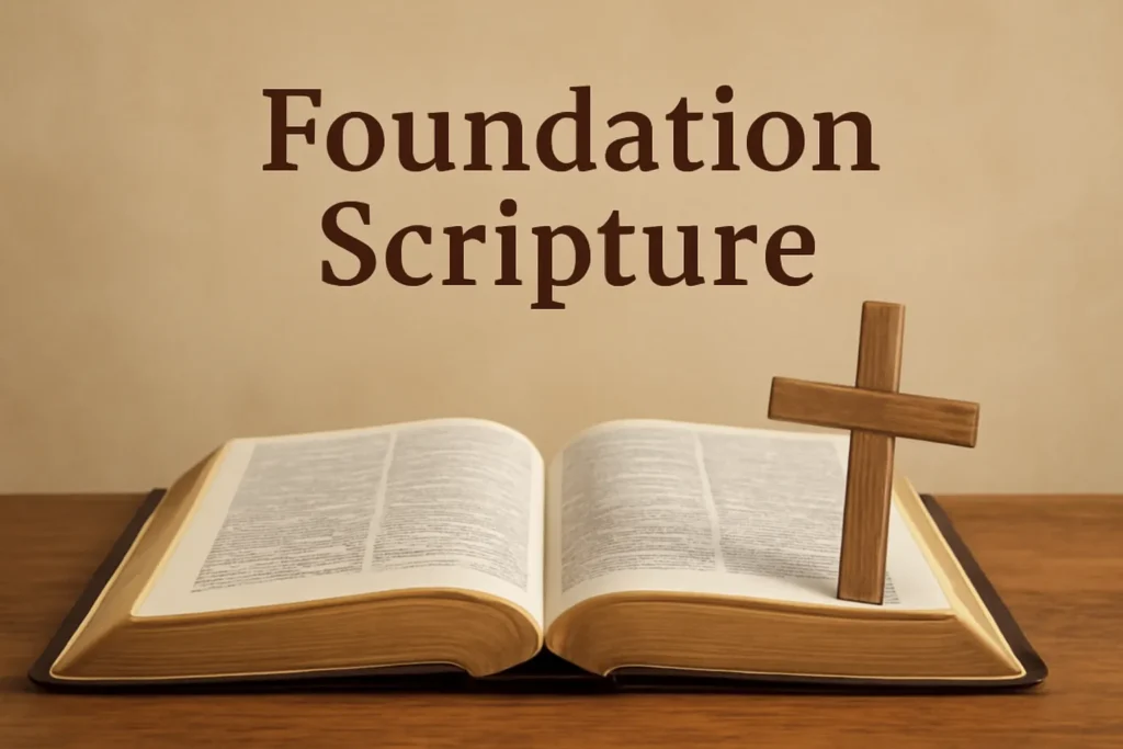 foundation scripture