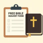 free bible request form