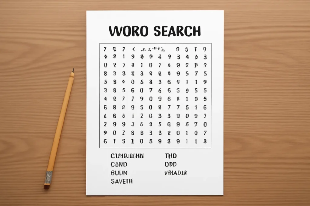 free christian word search printables
