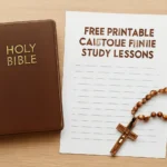 free printable catholic bible study lessons